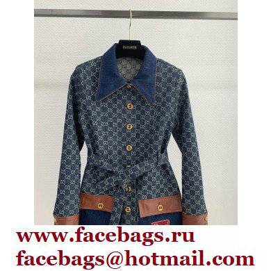 GUCCI Eco washed organic denim jacket 2022