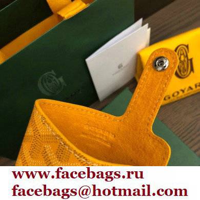 Goyard Montmartre GM Case Bag Yellow