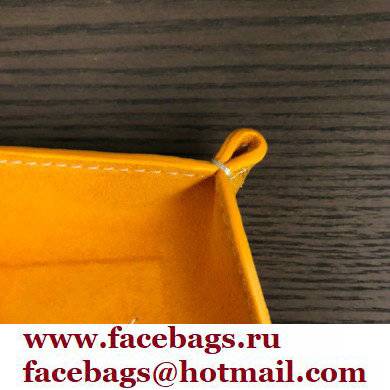 Goyard Vide Poche Fourre-Tout Bag Yellow