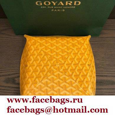 Goyard Vide Poche Fourre-Tout Bag Yellow