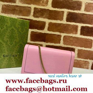 Gucci Diana mini bag with bamboo 696817 Pink 2022