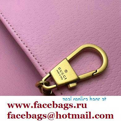 Gucci Diana mini bag with bamboo 696817 Pink 2022