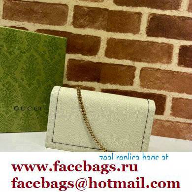 Gucci Diana mini bag with bamboo 696817 White 2022