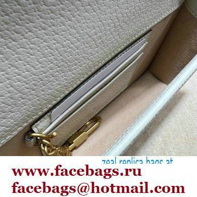 Gucci Diana mini bag with bamboo 696817 White 2022