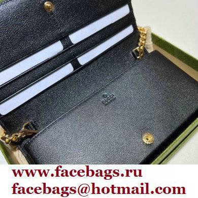 Gucci GG wallet with chain 676155 White 2022