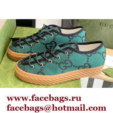 Gucci Maxi GG canvas Low-top sneakers Green 2022