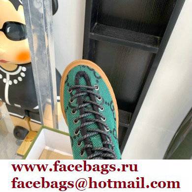 Gucci Maxi GG canvas high-top sneakers Green 2022