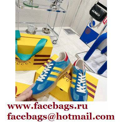 Gucci x Adidas Gazelle sneakers Blue 2022