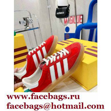 Gucci x Adidas Gazelle sneakers Red 2022