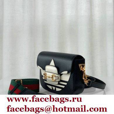 Gucci x Adidas Horsebit 1955 mini Shoulder bag 658574 Black 2022