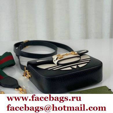 Gucci x Adidas Horsebit 1955 mini Shoulder bag 658574 Black 2022