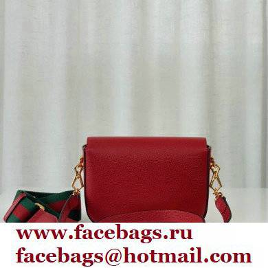 Gucci x Adidas Horsebit 1955 mini Shoulder bag 658574 Red 2022