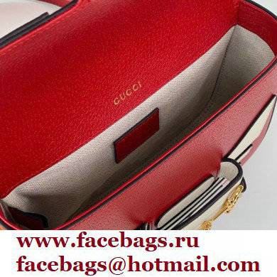 Gucci x Adidas Horsebit 1955 mini Shoulder bag 658574 Red 2022