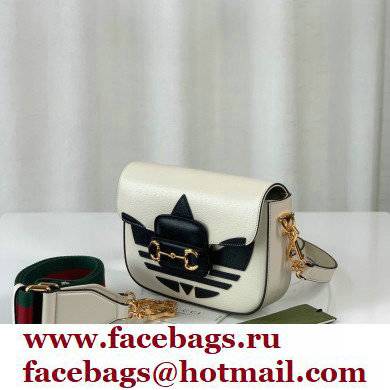 Gucci x Adidas Horsebit 1955 mini Shoulder bag 658574 White 2022