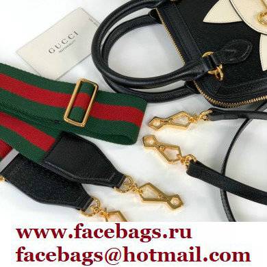 Gucci x Adidas Horsebit 1955 mini Top Handle bag 677212 Black 2022