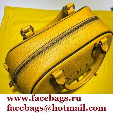 Gucci x Adidas mini duffle bag 702397 leather Yellow 2022