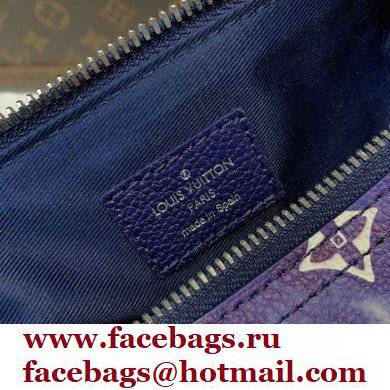 Louis Vuitton City Keepall Bag M20555 Blue Monogram Bandana Print