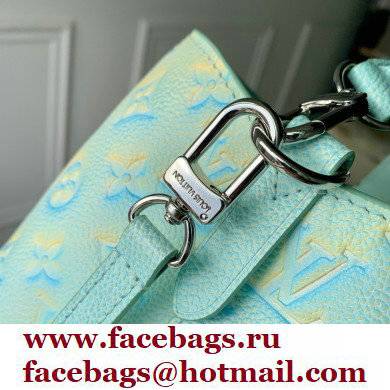 Louis Vuitton Sprayed and embossed grained cowhide leather Neonoe BB Bag Green