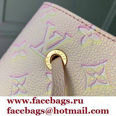 Louis Vuitton Sprayed and embossed grained cowhide leather Neonoe BB Bag M46174 Light Pink