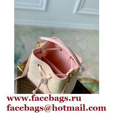 Louis Vuitton Sprayed and embossed grained cowhide leather Neonoe BB Bag M46174 Light Pink